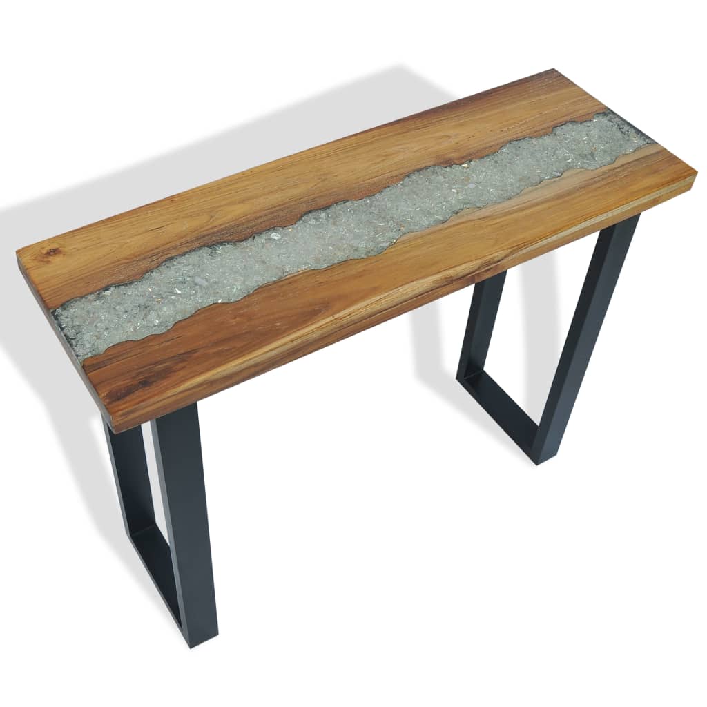Console Table Teak 100x35x75 cm- End Tables - HomeShopIreland - Home Shop Ireland - End Tables - Console Table Teak 100x35x75 cm