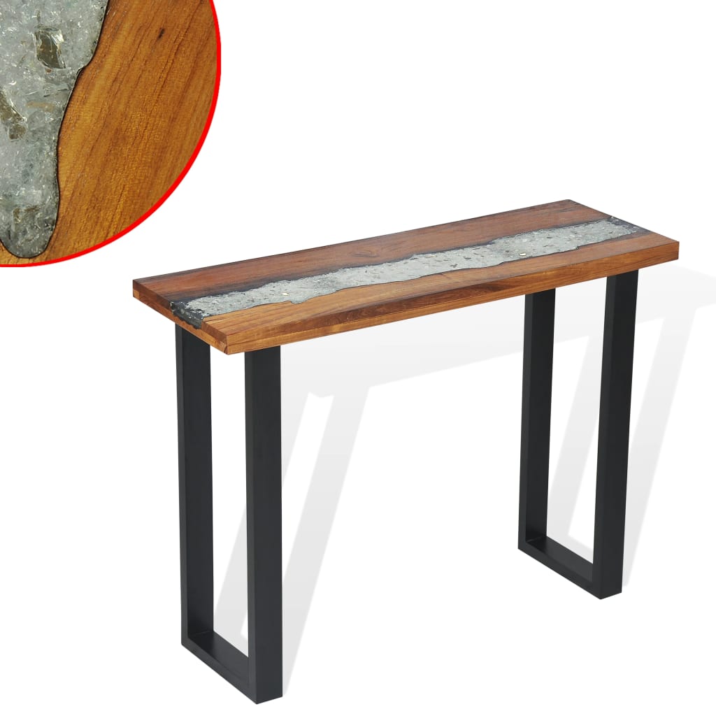 Console Table Teak 100x35x75 cm- End Tables - HomeShopIreland - Home Shop Ireland - End Tables - Console Table Teak 100x35x75 cm