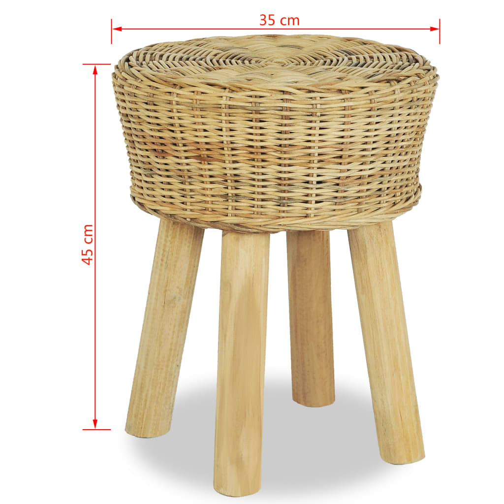 Bar Stool Natural Rattan- Table & Bar Stools - HomeShopIreland - Home Shop Ireland - Table & Bar Stools - Bar Stool Natural Rattan