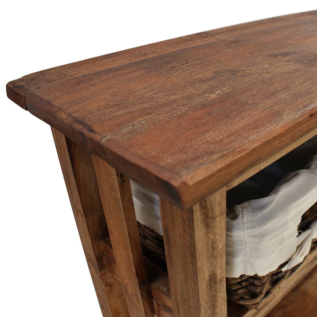 Console Table Solid Reclaimed Wood 69x28x70 cm- End Tables - HomeShopIreland - Home Shop Ireland - End Tables - Console Table Solid Reclaimed Wood 69x28x70 cm