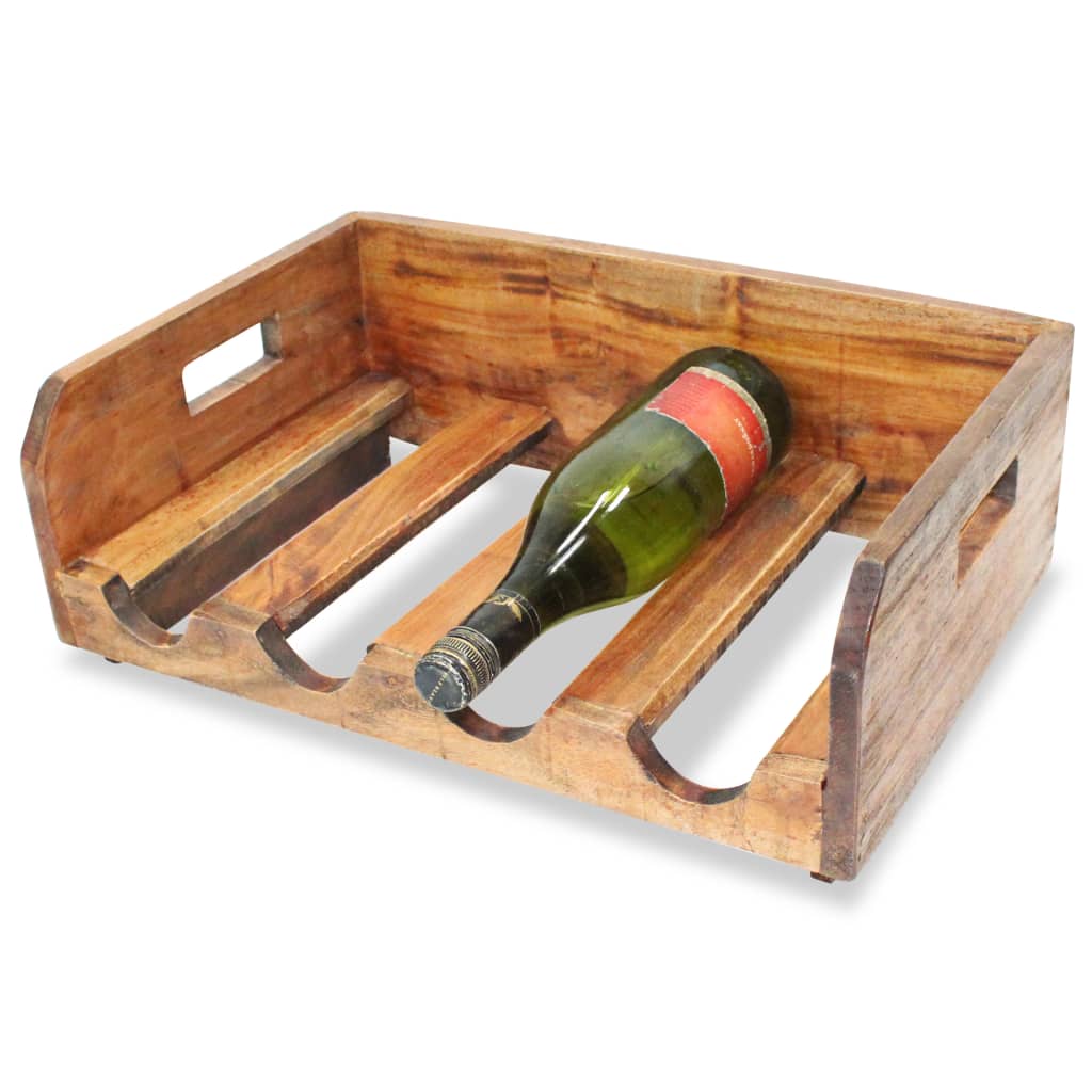 Wine Racks 4 pcs for 16 Bottles Solid Reclaimed Wood- Wine Racks - HomeShopIreland - Home Shop Ireland - Wine Racks - Wine Racks 4 pcs for 16 Bottles Solid Reclaimed Wood