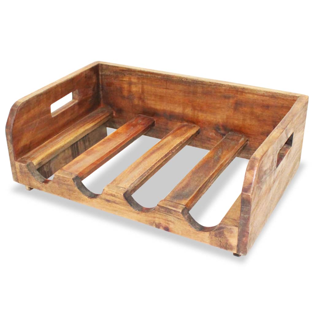 Wine Racks 4 pcs for 16 Bottles Solid Reclaimed Wood- Wine Racks - HomeShopIreland - Home Shop Ireland - Wine Racks - Wine Racks 4 pcs for 16 Bottles Solid Reclaimed Wood