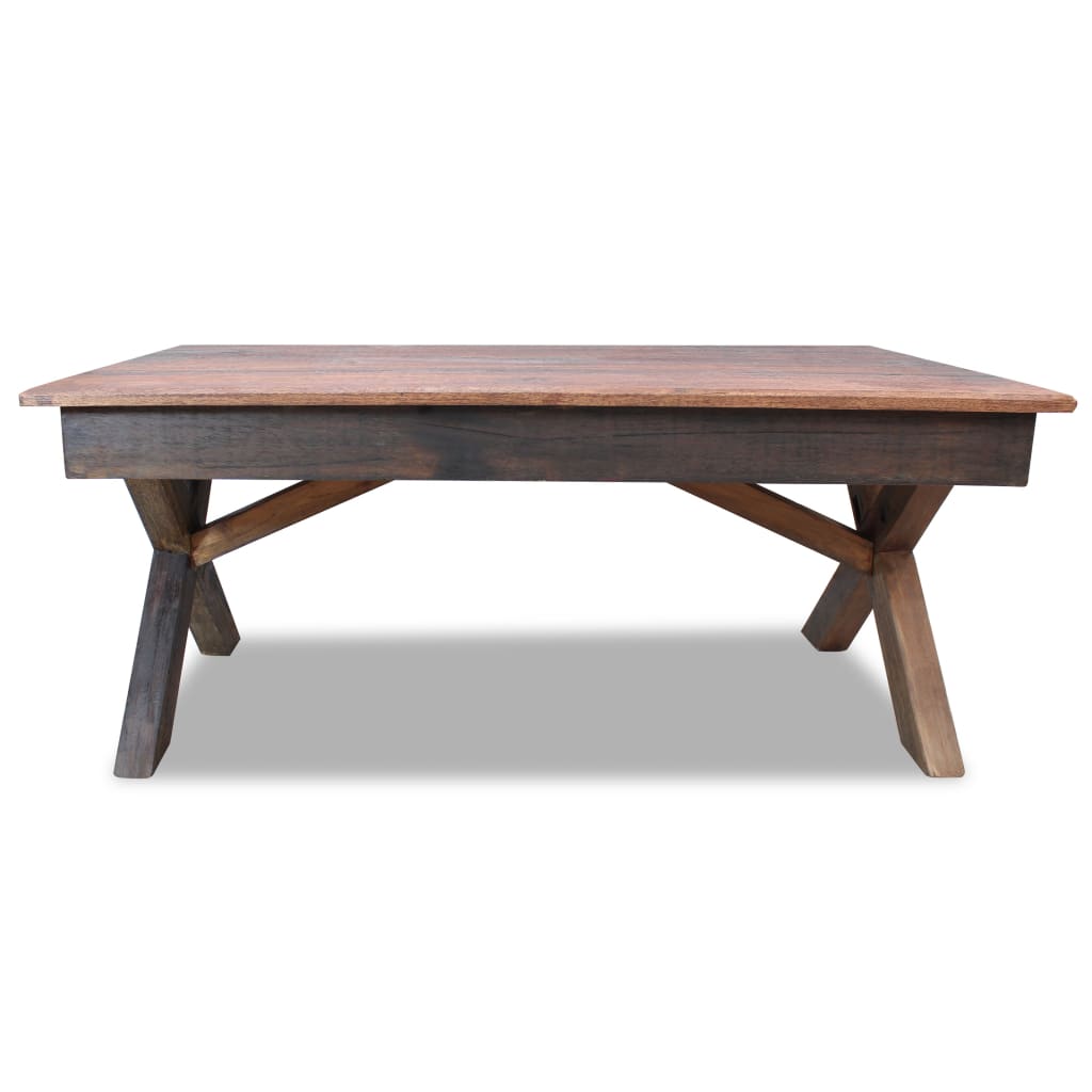 Coffee Table Solid Reclaimed Wood 110x60x45 cm- Coffee Tables - HomeShopIreland - Home Shop Ireland - Coffee Tables - Coffee Table Solid Reclaimed Wood 110x60x45 cm
