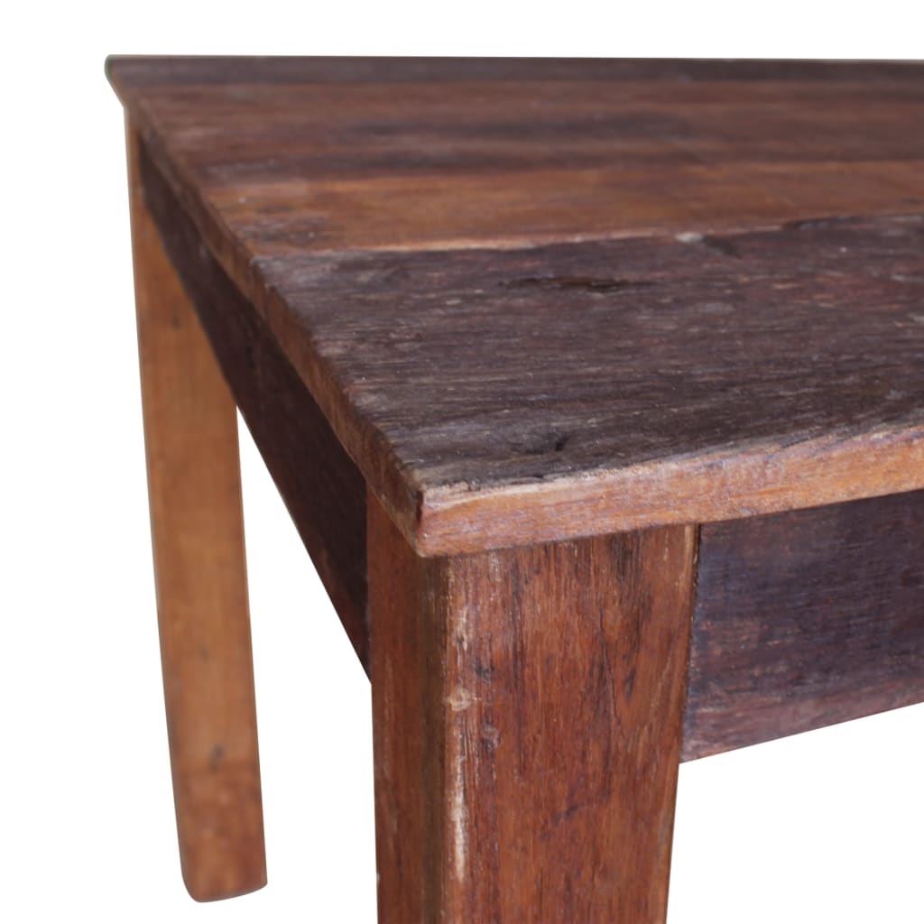 Dining Table Solid Reclaimed Wood 82x80x76 cm- Kitchen & Dining Room Tables - HomeShopIreland - Home Shop Ireland - Kitchen & Dining Room Tables - Dining Table Solid Reclaimed Wood 82x80x76 cm