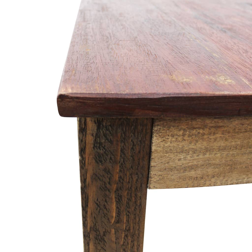 Dining Table Solid Reclaimed Wood 82x80x76 cm- Kitchen & Dining Room Tables - HomeShopIreland - Home Shop Ireland - Kitchen & Dining Room Tables - Dining Table Solid Reclaimed Wood 82x80x76 cm