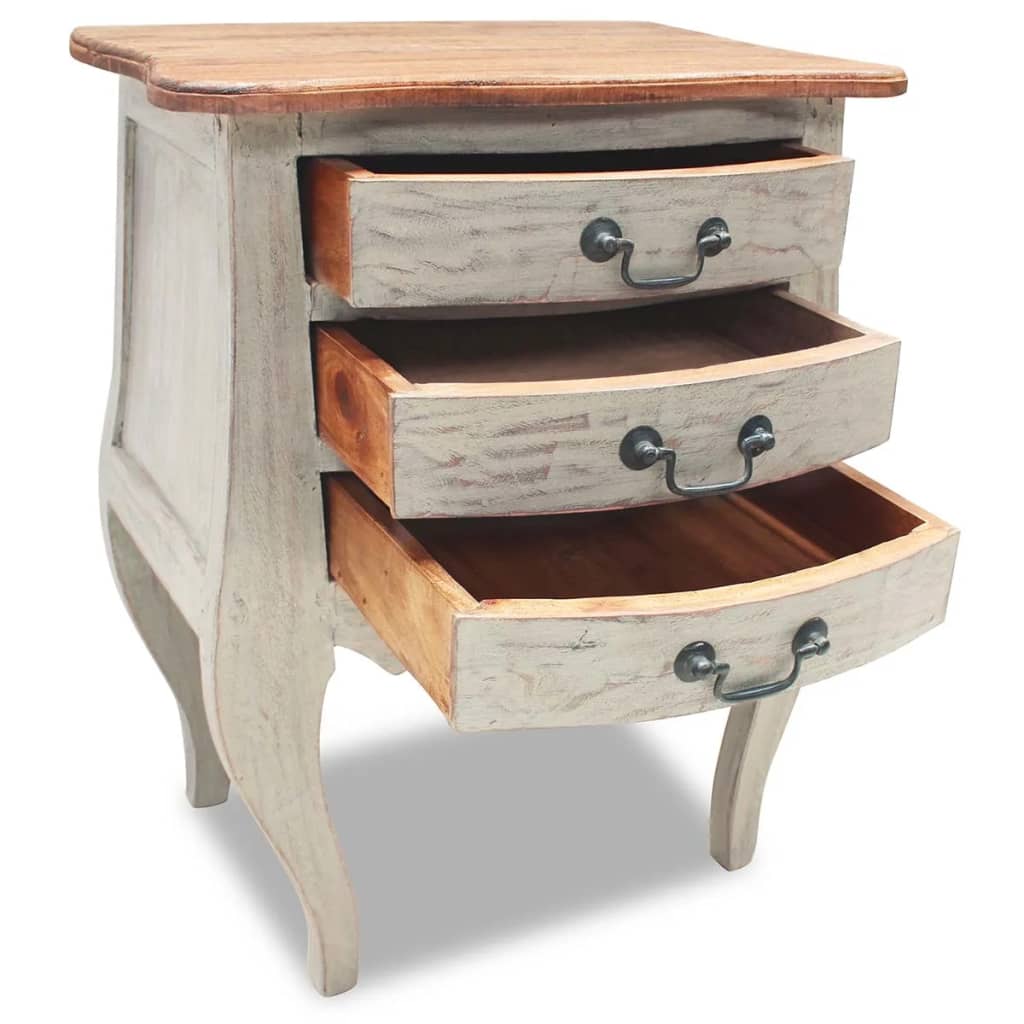 Bedside Cabinet Solid Reclaimed Wood 48x35x64 cm- Bedside Tables - HomeShopIreland - Home Shop Ireland - Bedside Tables - Bedside Cabinet Solid Reclaimed Wood 48x35x64 cm