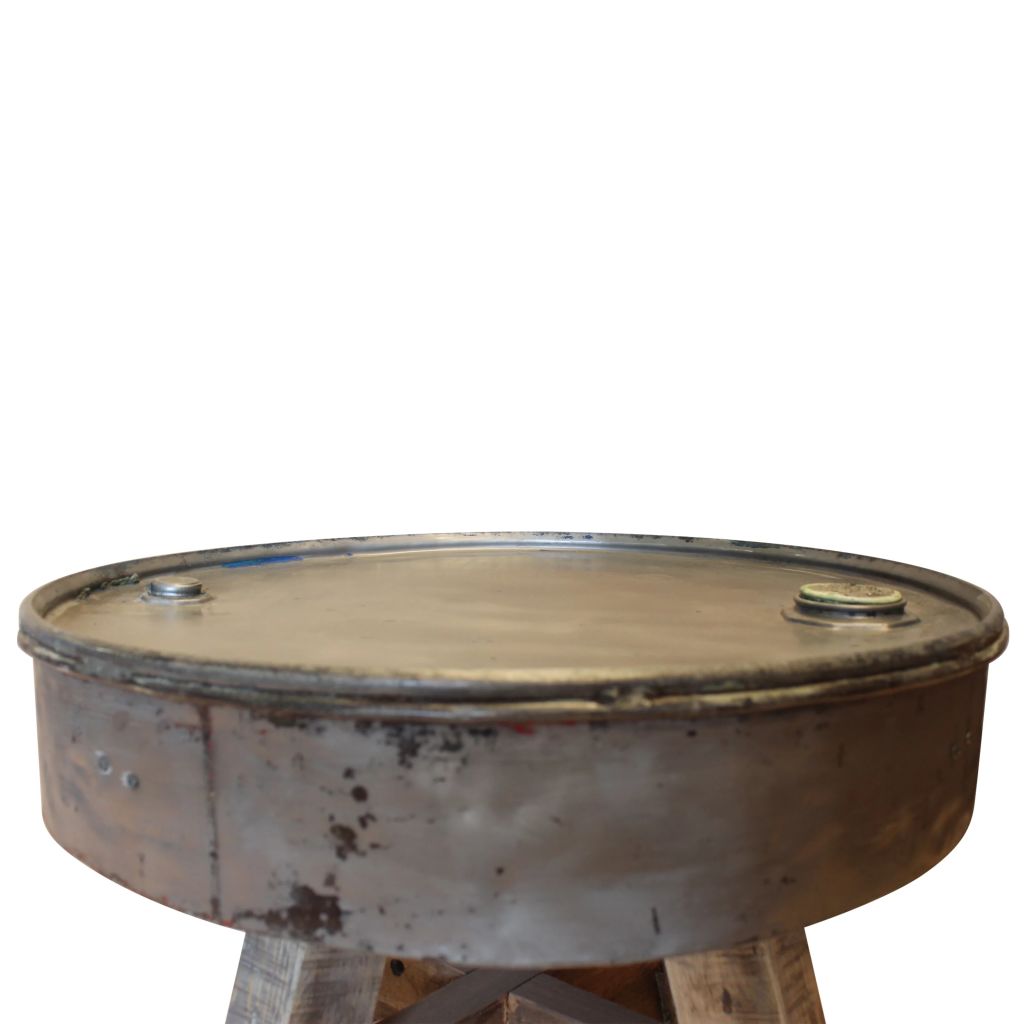 Coffee Table Solid Reclaimed Wood 60x45 cm Silver- Coffee Tables - HomeShopIreland - Home Shop Ireland - Coffee Tables - Coffee Table Solid Reclaimed Wood 60x45 cm Silver
