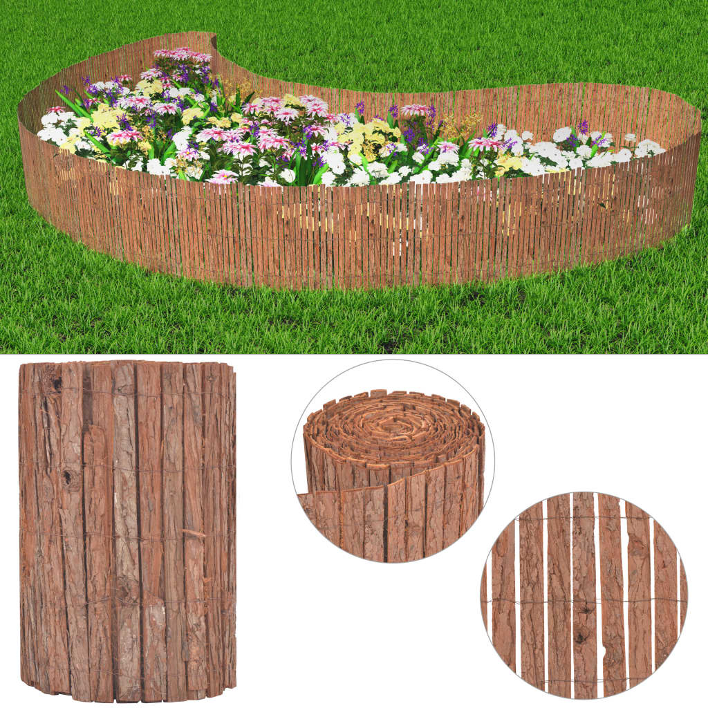 Bark Fence 1000x50 cm- Fence Panels - HomeShopIreland - Home Shop Ireland - Fence Panels - Bark Fence 1000x50 cm