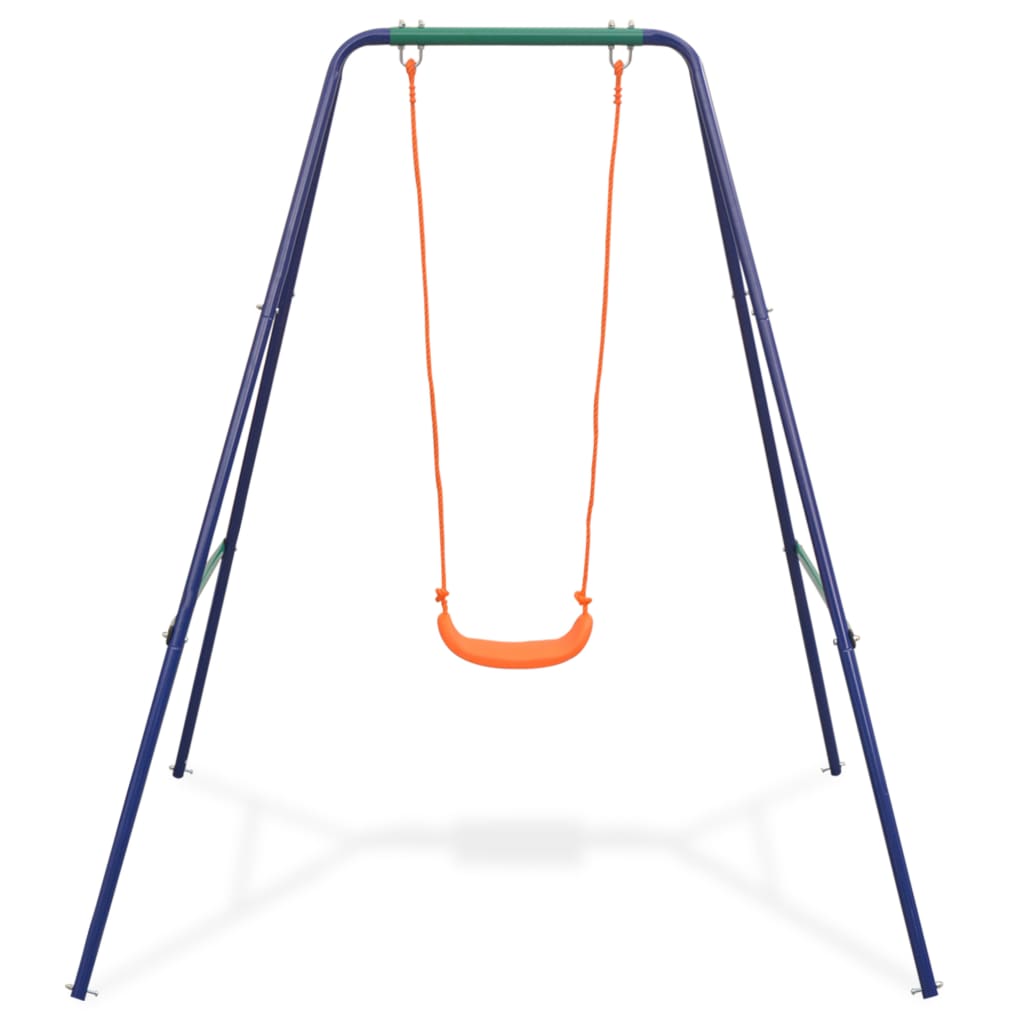 2-in-1 Single Swing and Toddler Swing Orange- Play Swings - HomeShopIreland - Home Shop Ireland - Play Swings - 2-in-1 Single Swing and Toddler Swing Orange