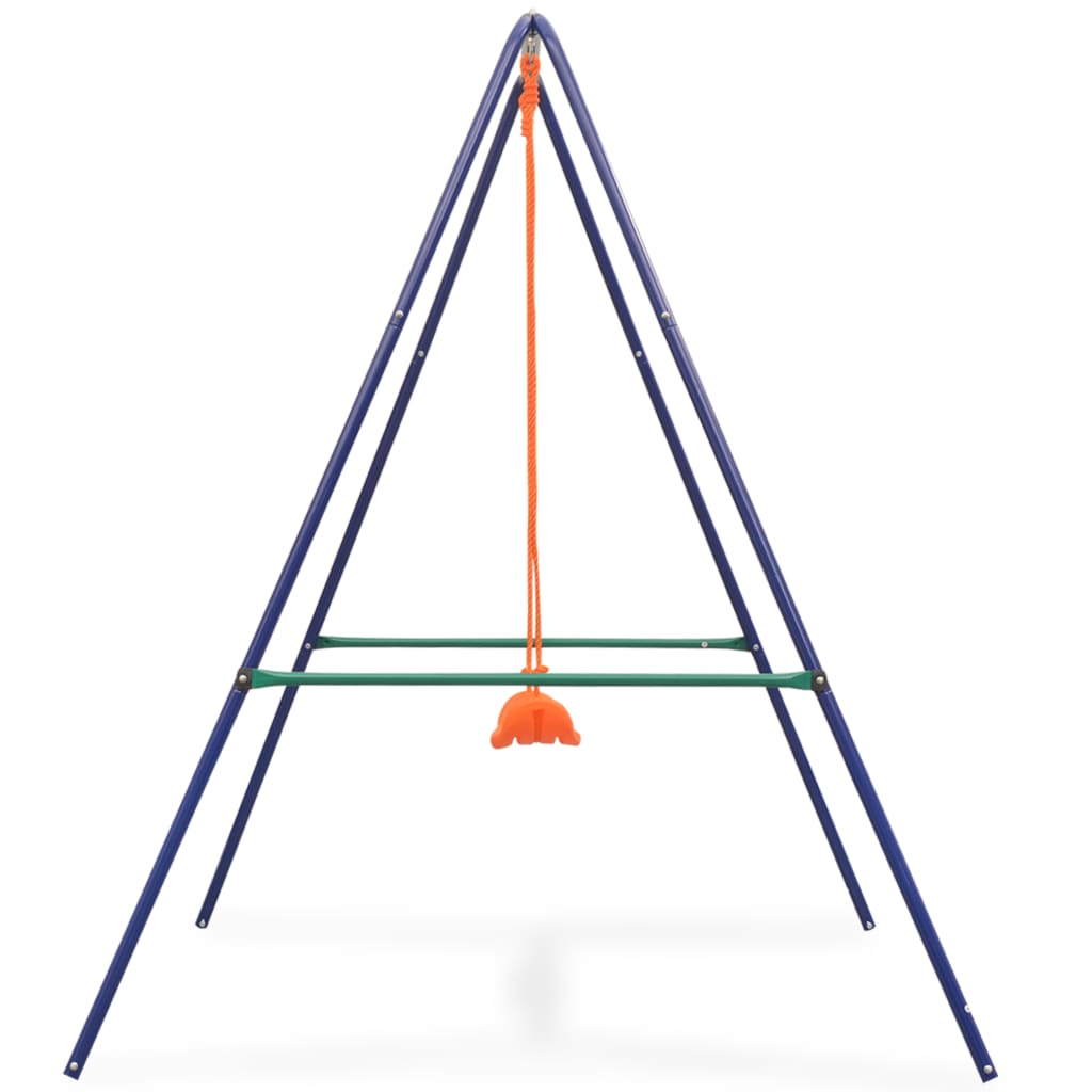 2-in-1 Single Swing and Toddler Swing Orange- Play Swings - HomeShopIreland - Home Shop Ireland - Play Swings - 2-in-1 Single Swing and Toddler Swing Orange