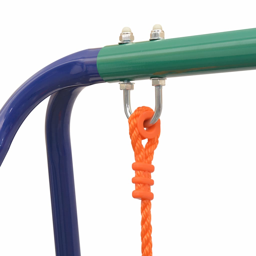 2-in-1 Single Swing and Toddler Swing Orange- Play Swings - HomeShopIreland - Home Shop Ireland - Play Swings - 2-in-1 Single Swing and Toddler Swing Orange