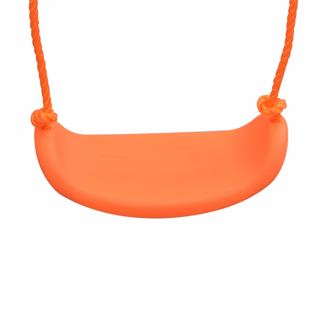 2-in-1 Single Swing and Toddler Swing Orange- Play Swings - HomeShopIreland - Home Shop Ireland - Play Swings - 2-in-1 Single Swing and Toddler Swing Orange