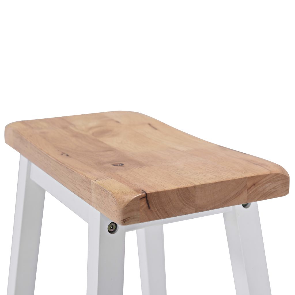 Bar Set 3 Pieces MDF White- Kitchen & Dining Furniture Sets - HomeShopIreland - Home Shop Ireland - Kitchen & Dining Furniture Sets - Bar Set 3 Pieces MDF White