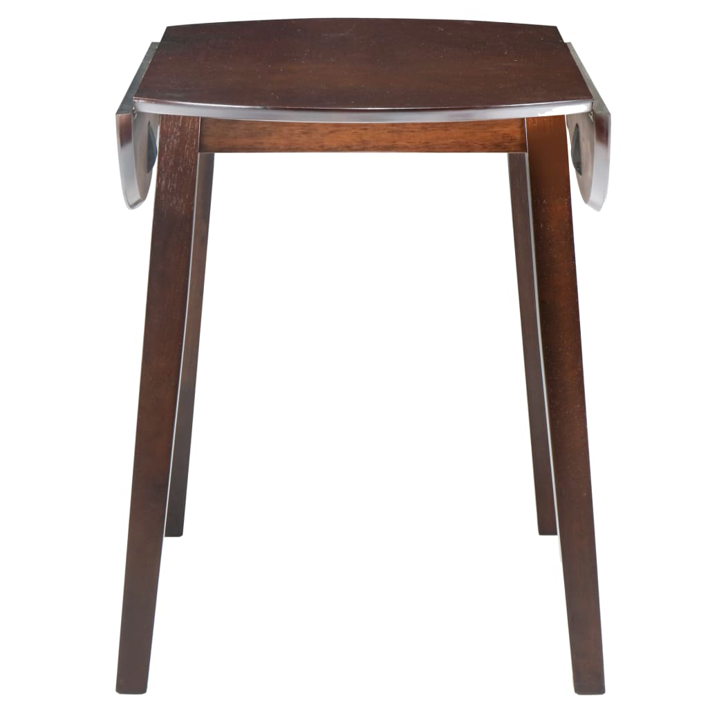 Drop-leaf Dining Table Round MDF Brown- Kitchen & Dining Room Tables - HomeShopIreland - Home Shop Ireland - Kitchen & Dining Room Tables - Drop-leaf Dining Table Round MDF Brown