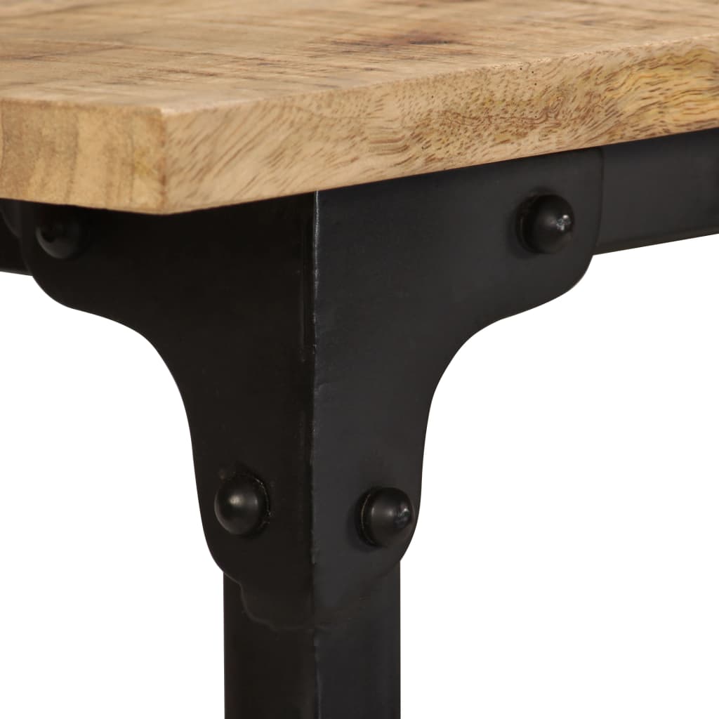 Desk with Folding Stool Solid Mango Wood 115x50x76 cm- Desks - HomeShopIreland - Home Shop Ireland - Desks - Desk with Folding Stool Solid Mango Wood 115x50x76 cm