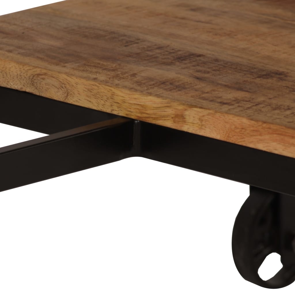Desk with Folding Stool Solid Mango Wood 115x50x76 cm- Desks - HomeShopIreland - Home Shop Ireland - Desks - Desk with Folding Stool Solid Mango Wood 115x50x76 cm