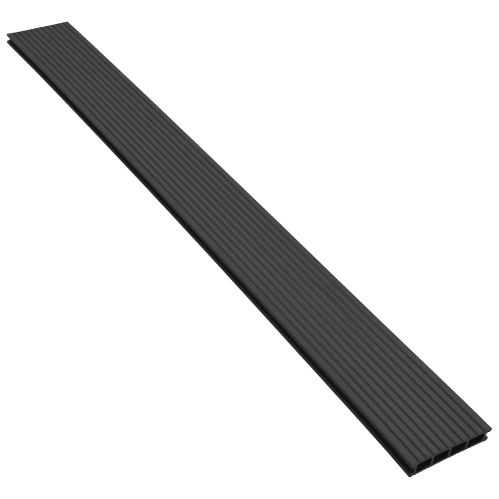 WPC Decking Boards with Accessories 10 mÂ² 2.2 m Anthracite- Flooring & Carpet - HomeShopIreland - Home Shop Ireland - Flooring & Carpet - WPC Decking Boards with Accessories 10 mÂ² 2.2 m Anthracite