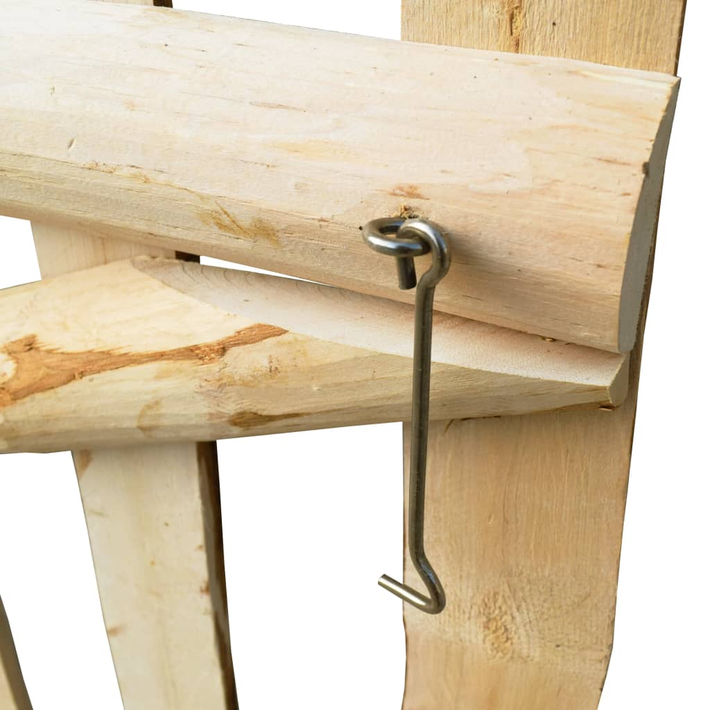 Single Fence Gate Hazel Wood 100x90 cm- Gates - HomeShopIreland - Home Shop Ireland - Gates - Single Fence Gate Hazel Wood 100x90 cm