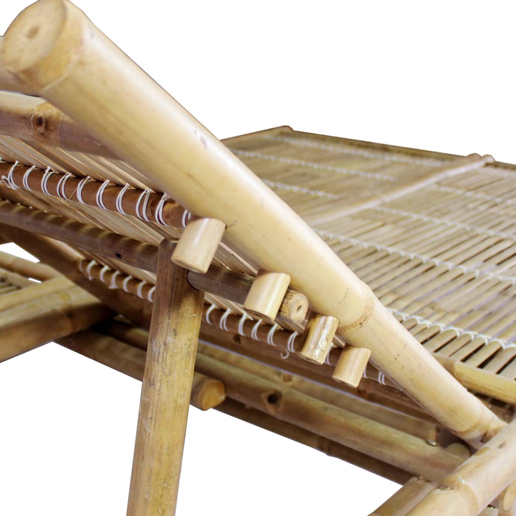 2-Person Sun Lounger Bamboo- Sunloungers - HomeShopIreland - Home Shop Ireland - Sunloungers - 2-Person Sun Lounger Bamboo
