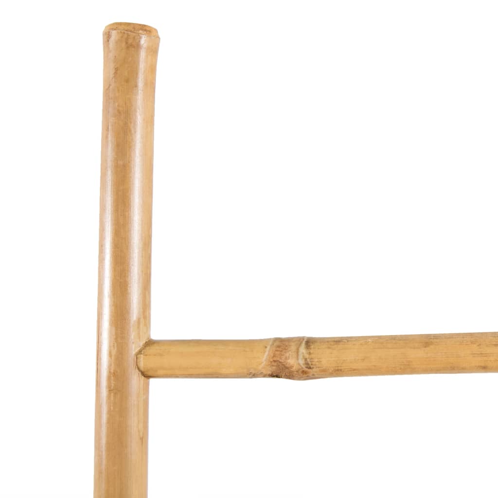 Towel Ladder with 5 Rungs Bamboo 150 cm- Towel Racks & Holders - HomeShopIreland - Home Shop Ireland - Towel Racks & Holders - Towel Ladder with 5 Rungs Bamboo 150 cm