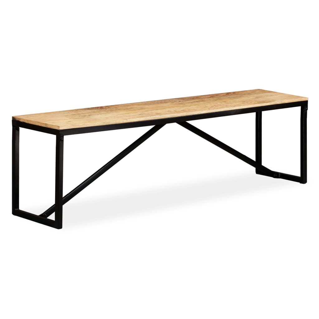 Bench Solid Mango Wood 160x35x45 cm- Storage & Entryway Benches - HomeShopIreland - Home Shop Ireland - Storage & Entryway Benches - Bench Solid Mango Wood 160x35x45 cm