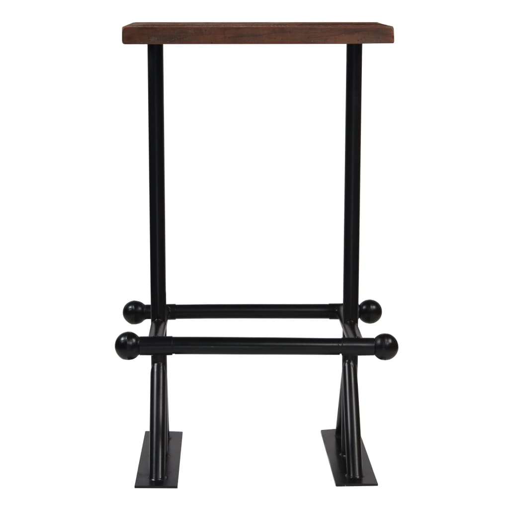 Bar Set 3 Piece Solid Reclaimed Wood- Kitchen & Dining Furniture Sets - HomeShopIreland - Home Shop Ireland - Kitchen & Dining Furniture Sets - Bar Set 3 Piece Solid Reclaimed Wood