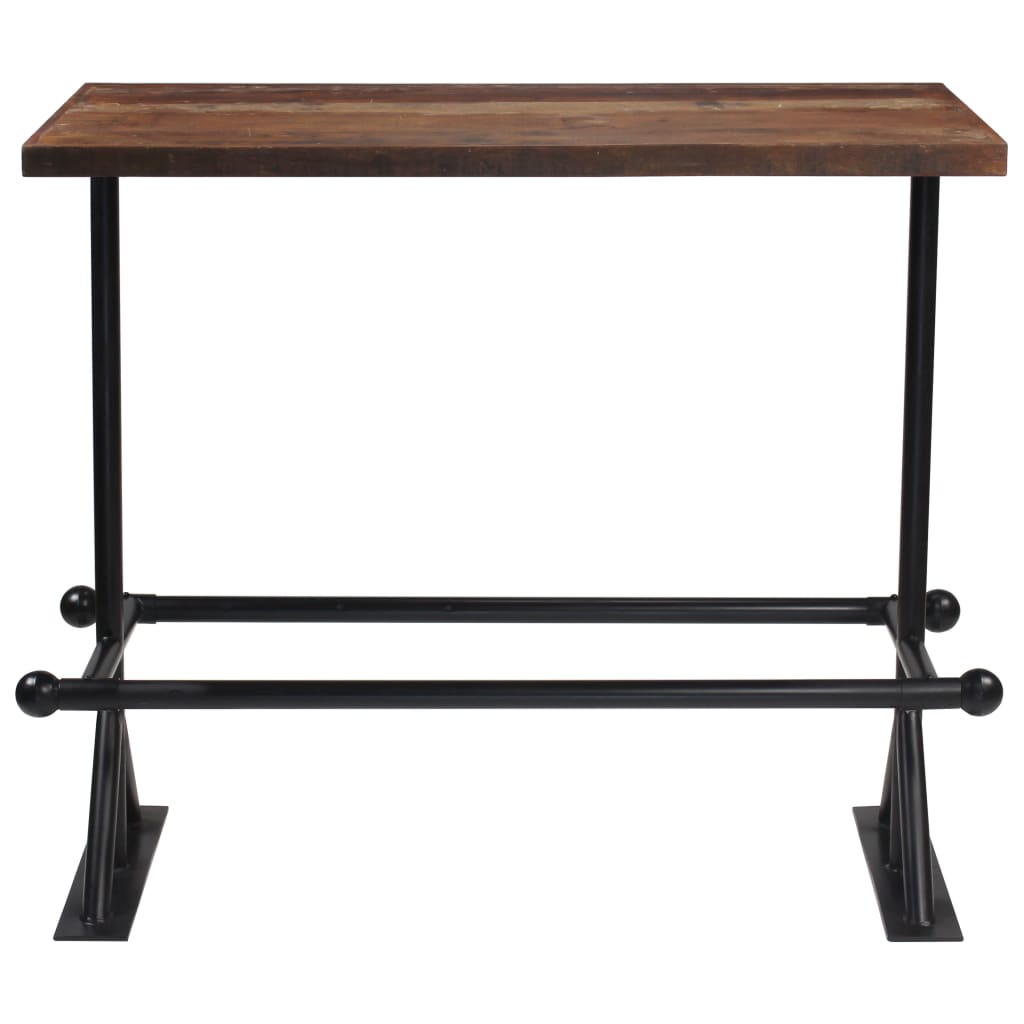 Bar Set 5 Piece Solid Reclaimed Wood- Kitchen & Dining Furniture Sets - HomeShopIreland - Home Shop Ireland - Kitchen & Dining Furniture Sets - Bar Set 5 Piece Solid Reclaimed Wood