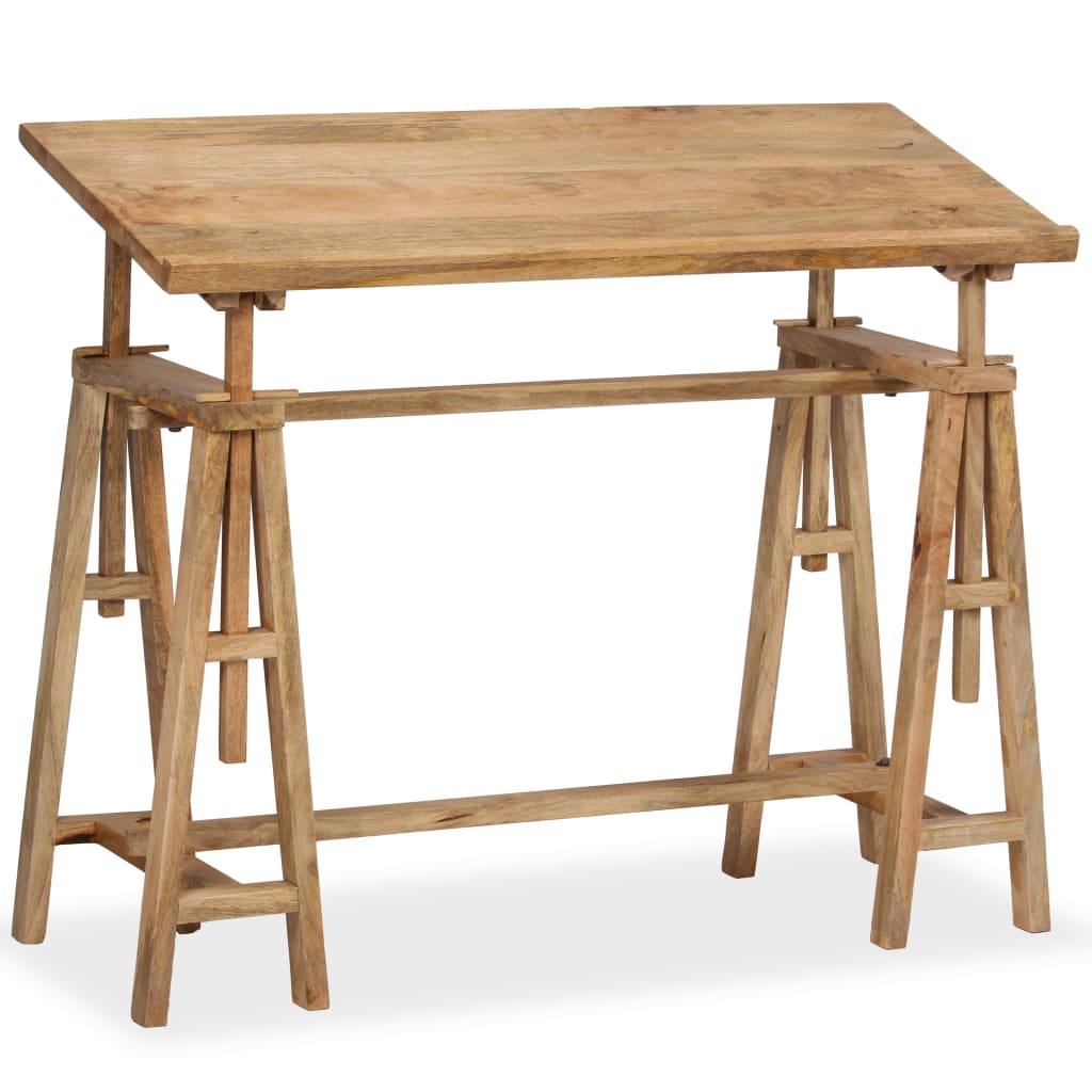 Drafting Table Solid Mango Wood 116x50x76 cm- Art & Drafting Tables - HomeShopIreland - Home Shop Ireland - Art & Drafting Tables - Drafting Table Solid Mango Wood 116x50x76 cm