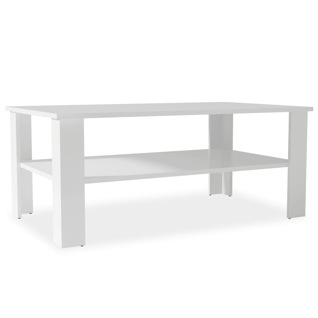 Coffee Table Chipboard 100x59x42 cm White- Coffee Tables - HomeShopIreland - Home Shop Ireland - Coffee Tables - Coffee Table Chipboard 100x59x42 cm White