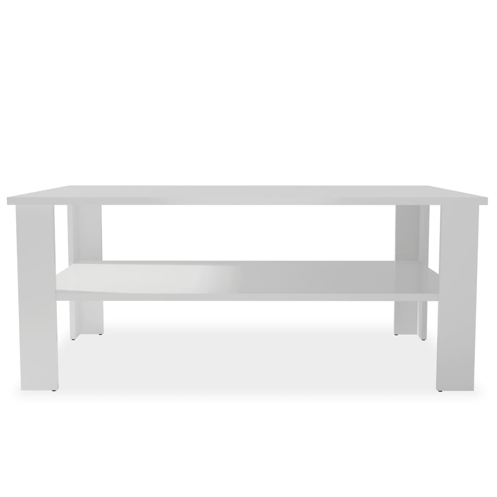 Coffee Table Chipboard 100x59x42 cm White- Coffee Tables - HomeShopIreland - Home Shop Ireland - Coffee Tables - Coffee Table Chipboard 100x59x42 cm White