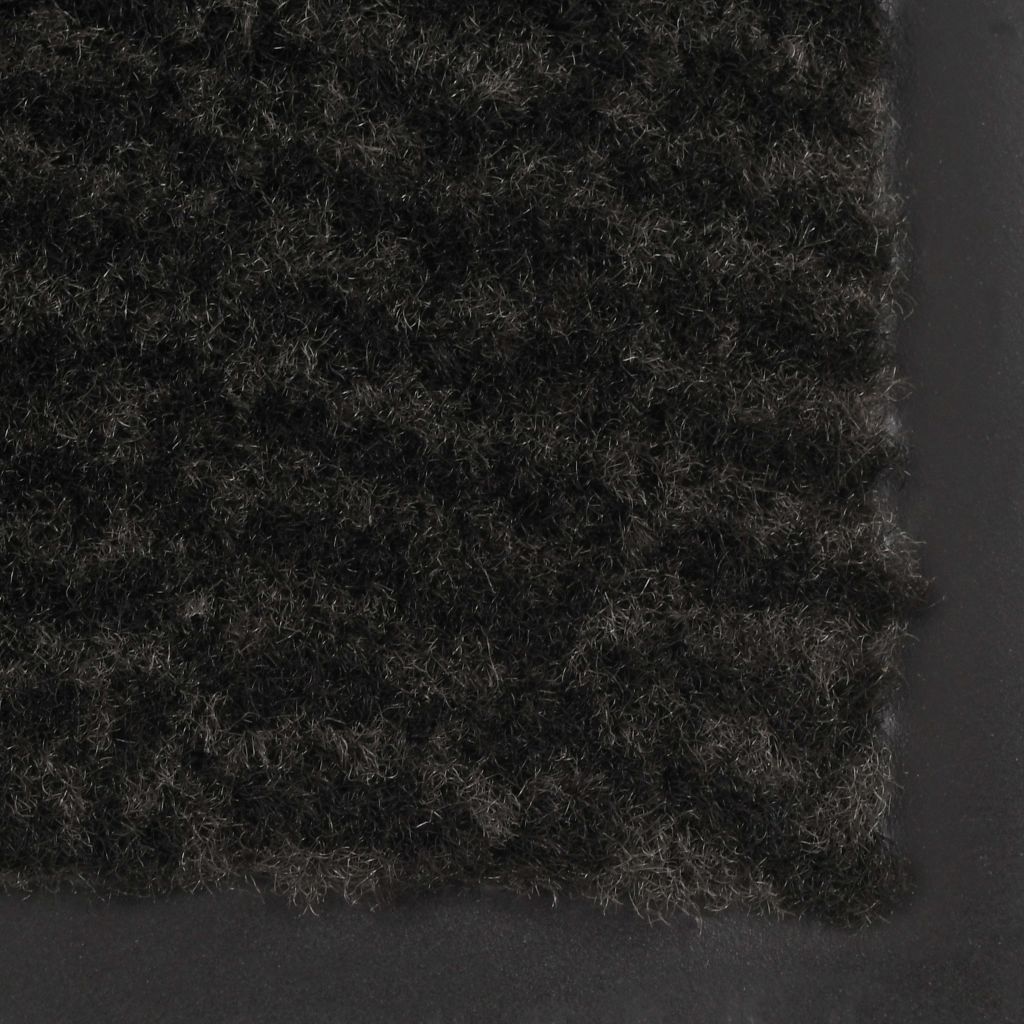 Dust Control Mat Rectangular Tufted 40x60 cm Black- Door Mats - HomeShopIreland - Home Shop Ireland - Door Mats - Dust Control Mat Rectangular Tufted 40x60 cm Black