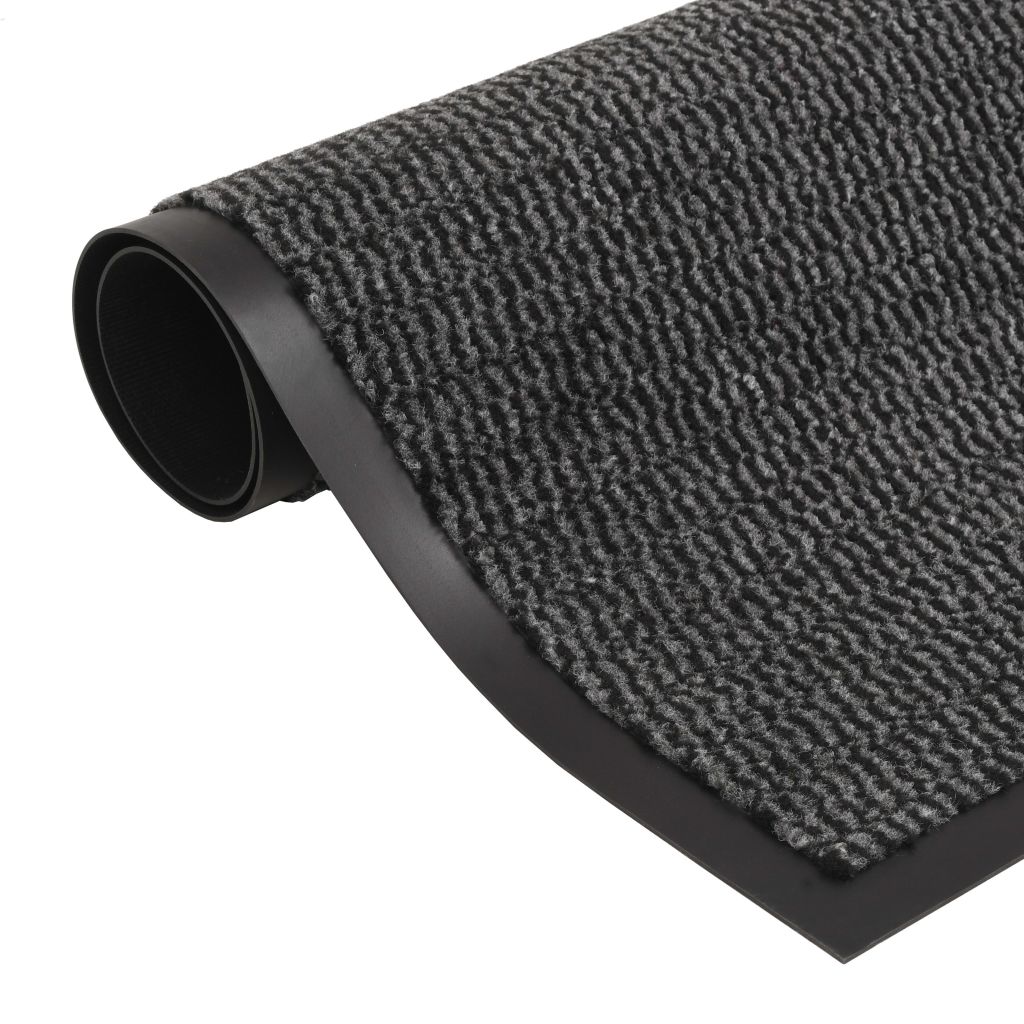Dust Control Mat Rectangular Tufted 60x90 cm Anthracite- Door Mats - HomeShopIreland - Home Shop Ireland - Door Mats - Dust Control Mat Rectangular Tufted 60x90 cm Anthracite