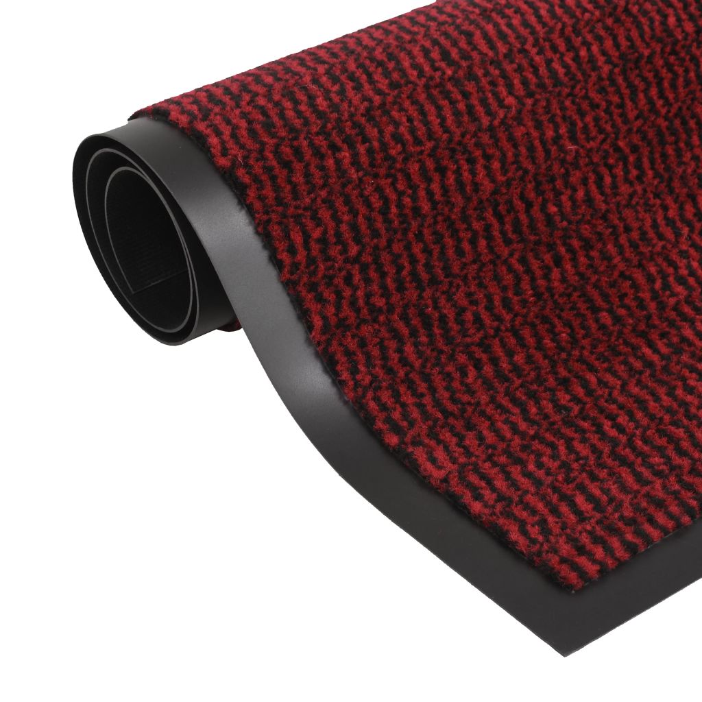 Dust Control Mat Rectangular Tufted 60x90 cm Red- Door Mats - HomeShopIreland - Home Shop Ireland - Door Mats - Dust Control Mat Rectangular Tufted 60x90 cm Red