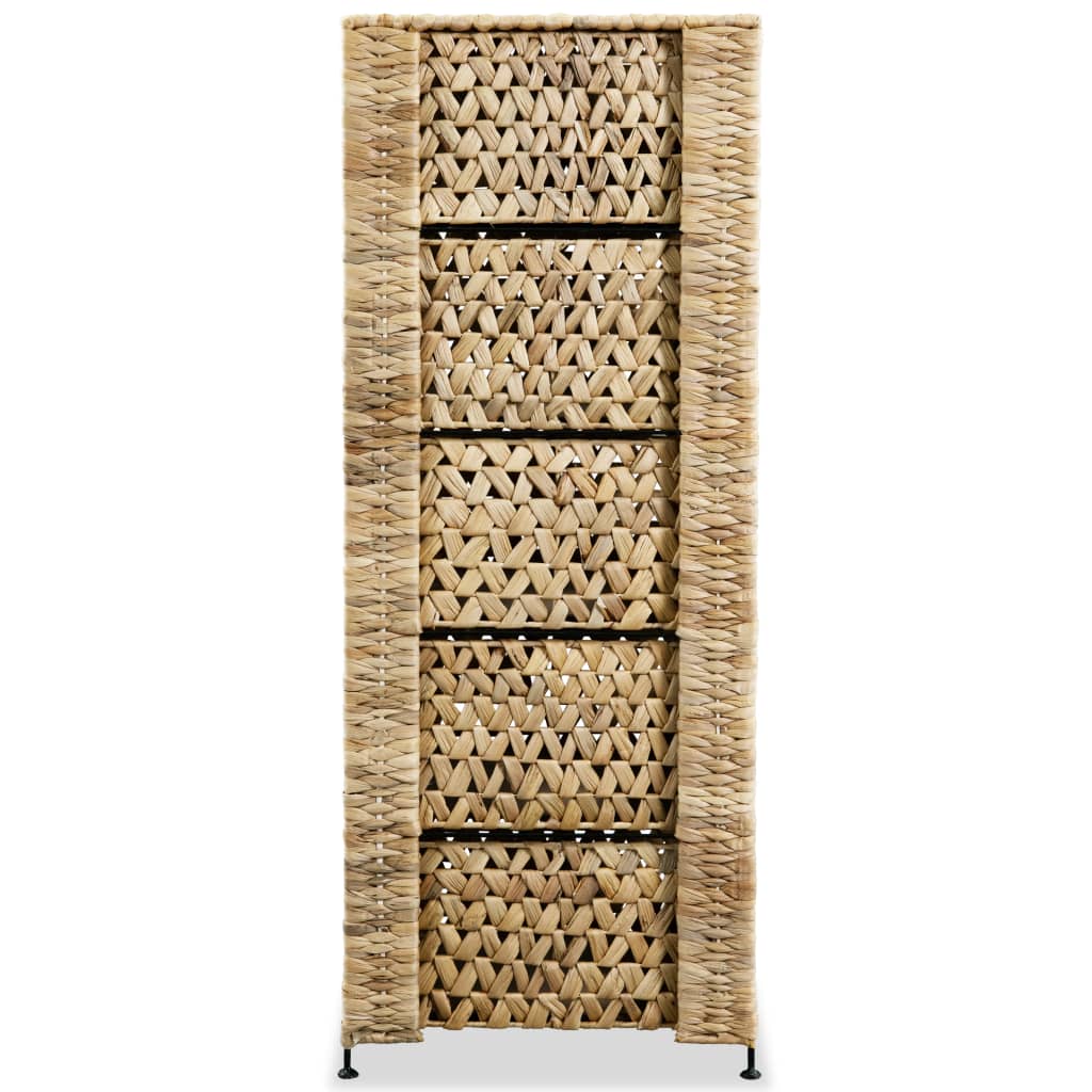 Storage Unit with 6 Baskets 47x37x100 cm Water Hyacinth- Storage Cabinets & Lockers - HomeShopIreland - Home Shop Ireland - Storage Cabinets & Lockers - Storage Unit with 6 Baskets 47x37x100 cm Water Hyacinth