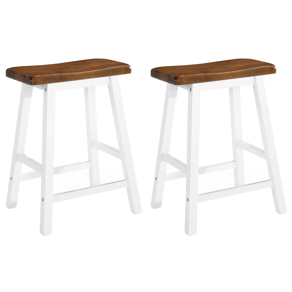 Bar Table and Stool Set 3 Pieces Solid Wood- Kitchen & Dining Furniture Sets - HomeShopIreland - Home Shop Ireland - Kitchen & Dining Furniture Sets - Bar Table and Stool Set 3 Pieces Solid Wood