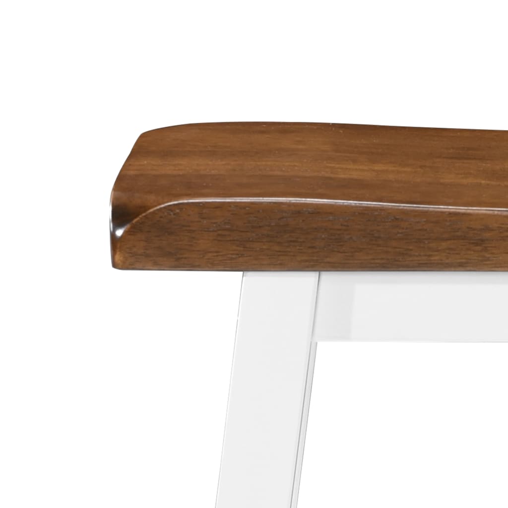 Bar Table and Stool Set 3 Pieces Solid Wood- Kitchen & Dining Furniture Sets - HomeShopIreland - Home Shop Ireland - Kitchen & Dining Furniture Sets - Bar Table and Stool Set 3 Pieces Solid Wood