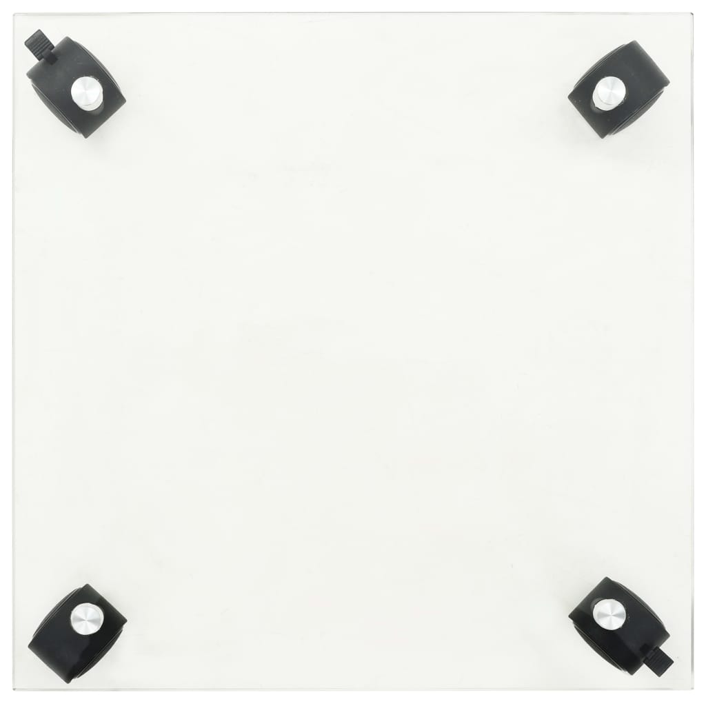 Plant Rollers 2 pcs Tempered Glass 35x35 cm Square- Plant Stands - HomeShopIreland - Home Shop Ireland - Plant Stands - Plant Rollers 2 pcs Tempered Glass 35x35 cm Square