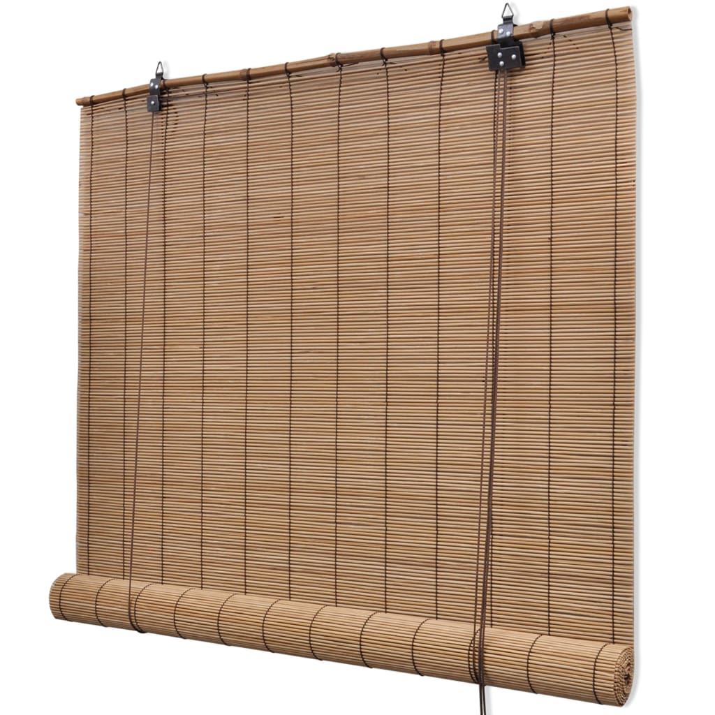 Roller Blind Bamboo 100x220 cm Brown- Window Blinds & Shades - HomeShopIreland - Home Shop Ireland - Window Blinds & Shades - Roller Blind Bamboo 100x220 cm Brown