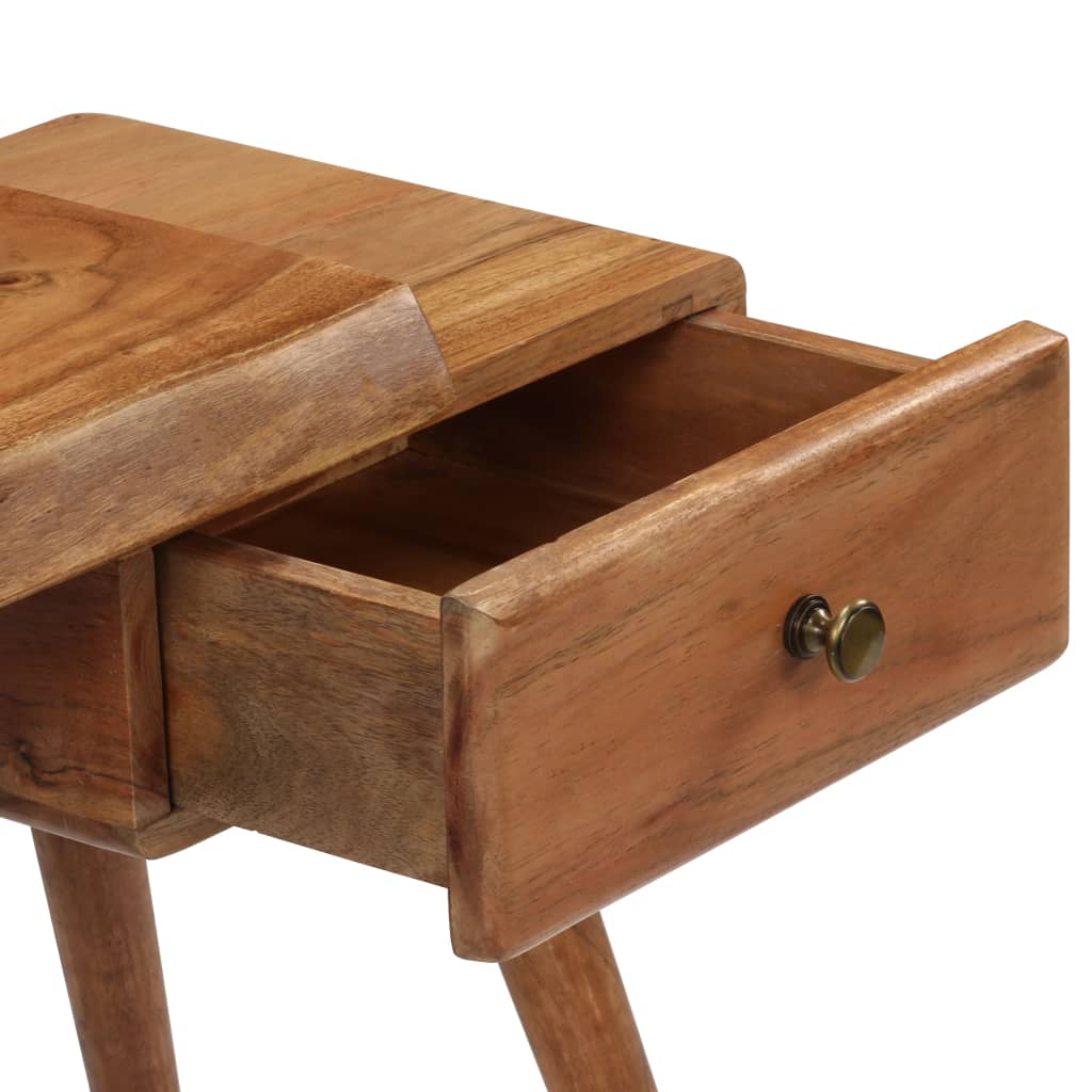 Bedside Table Solid Acacia Wood 45x32x55 cm- Bedside Tables - HomeShopIreland - Home Shop Ireland - Bedside Tables - Bedside Table Solid Acacia Wood 45x32x55 cm