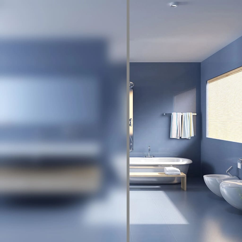 Pure Frosted Privacy Window Film Milk Glass Adhesive 0.9x50 m- Window Films - HomeShopIreland - Home Shop Ireland - Window Films - Pure Frosted Privacy Window Film Milk Glass Adhesive 0.9x50 m