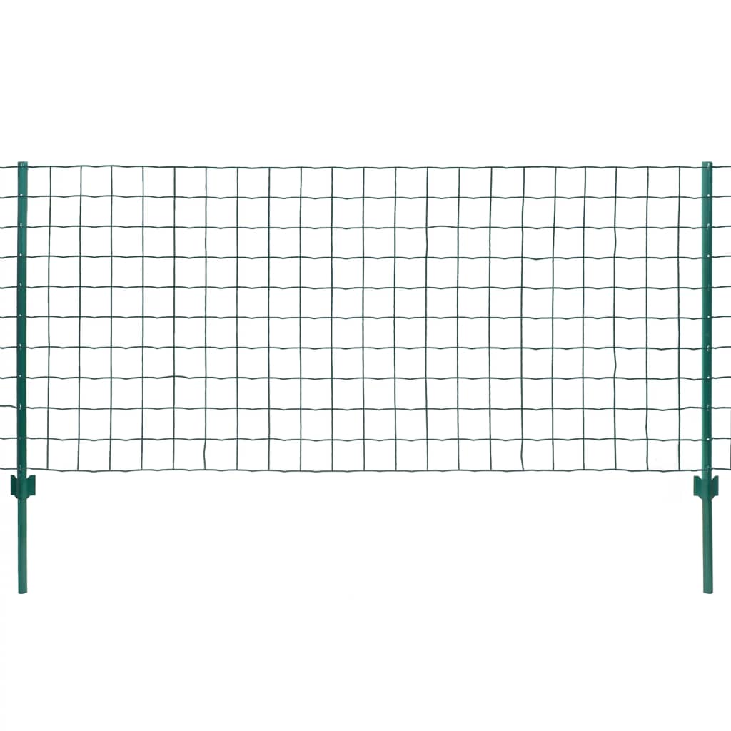 Euro Fence Steel 20x0.8 m Green- Fence Panels - HomeShopIreland - Home Shop Ireland - Fence Panels - Euro Fence Steel 20x0.8 m Green