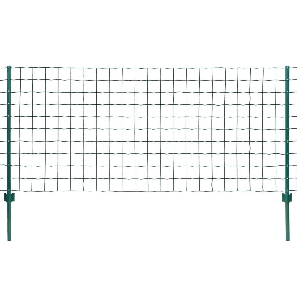 Euro Fence Steel 20x1.2 m Green- Fence Panels - HomeShopIreland - Home Shop Ireland - Fence Panels - Euro Fence Steel 20x1.2 m Green