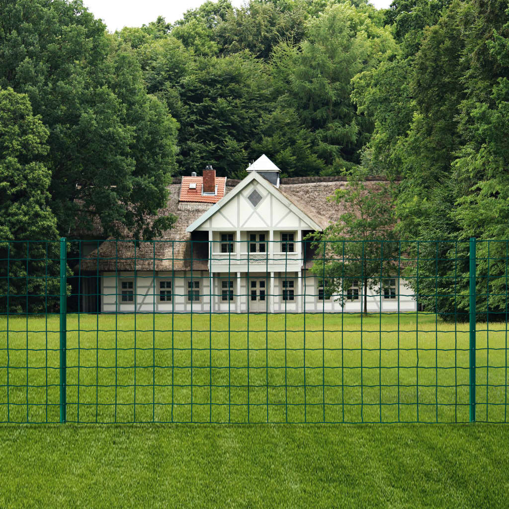 Euro Fence Steel 20x1.2 m Green- Fence Panels - HomeShopIreland - Home Shop Ireland - Fence Panels - Euro Fence Steel 20x1.2 m Green