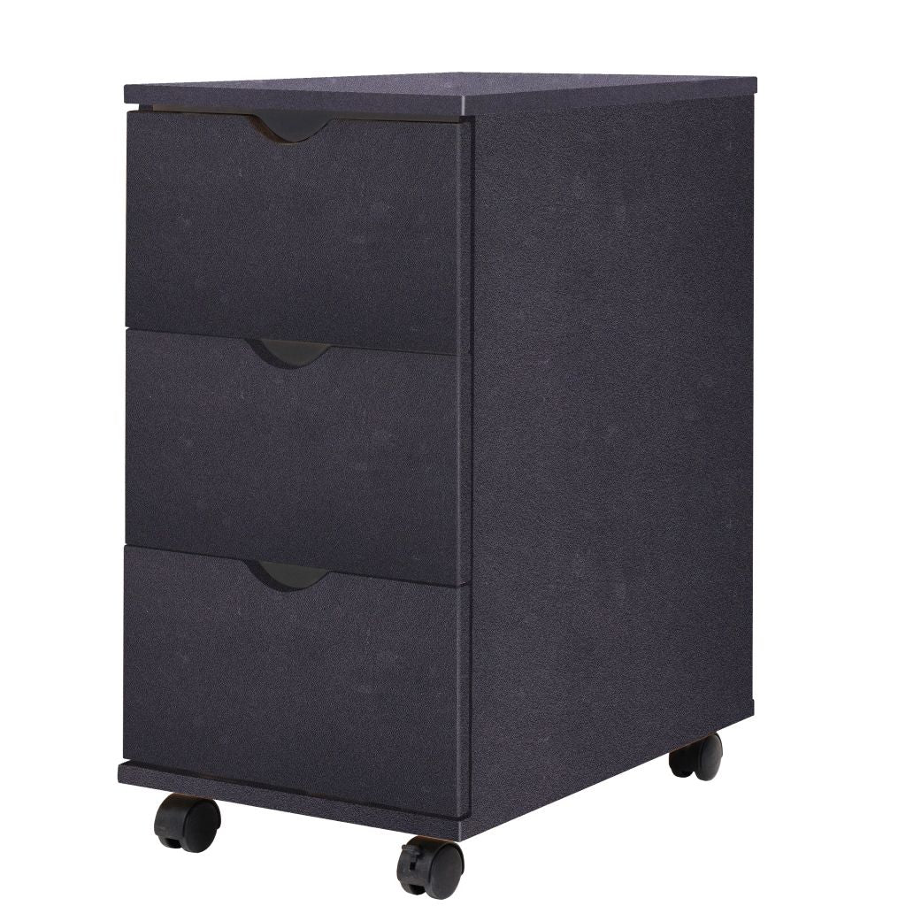 Drawer Unit 33x45x60 cm Black- Storage Cabinets & Lockers - HomeShopIreland - Home Shop Ireland - Storage Cabinets & Lockers - Drawer Unit 33x45x60 cm Black