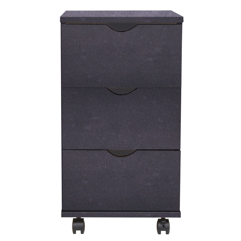 Drawer Unit 33x45x60 cm Black- Storage Cabinets & Lockers - HomeShopIreland - Home Shop Ireland - Storage Cabinets & Lockers - Drawer Unit 33x45x60 cm Black