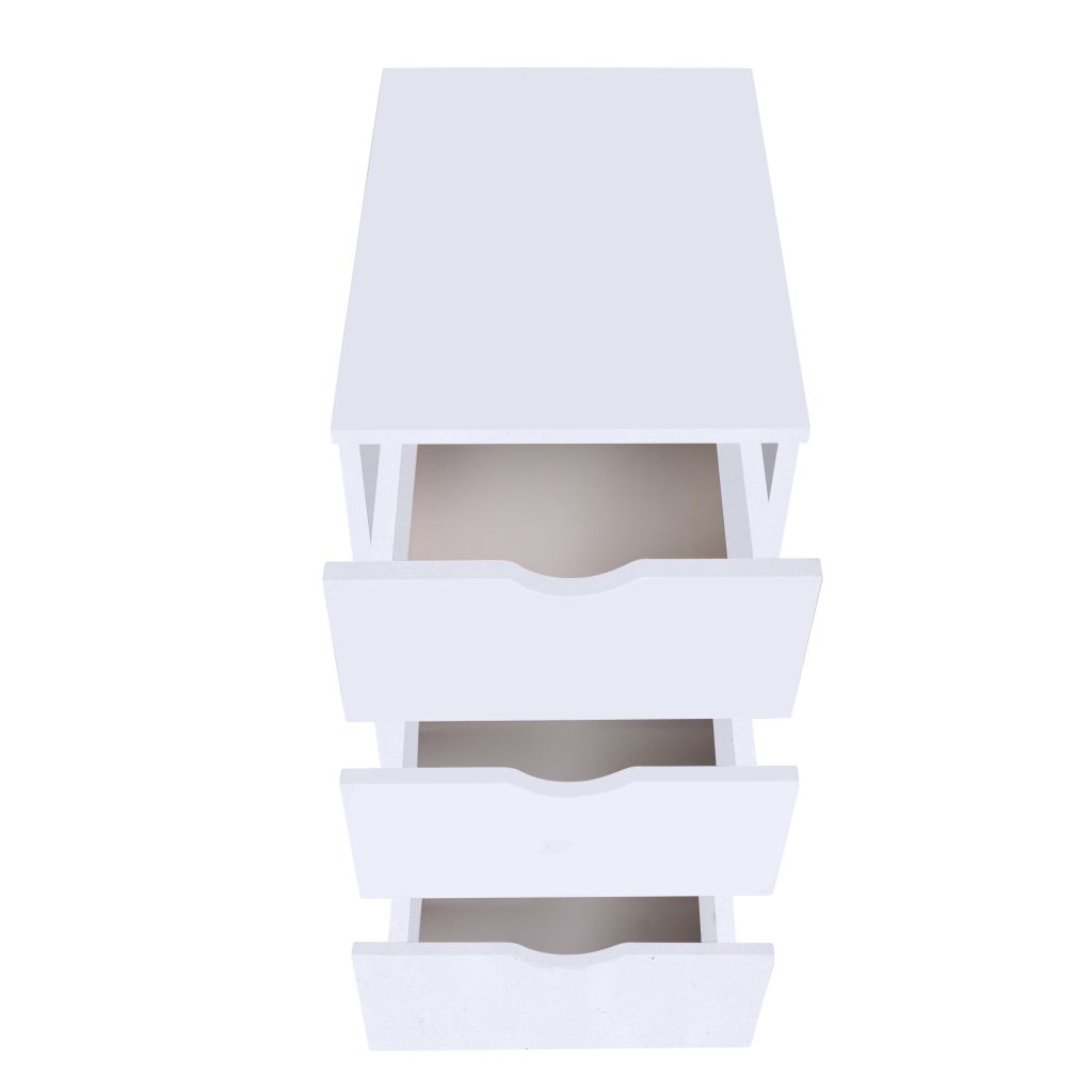 Drawer Unit 45x33x60 cm White- Storage Cabinets & Lockers - HomeShopIreland - Home Shop Ireland - Storage Cabinets & Lockers - Drawer Unit 45x33x60 cm White