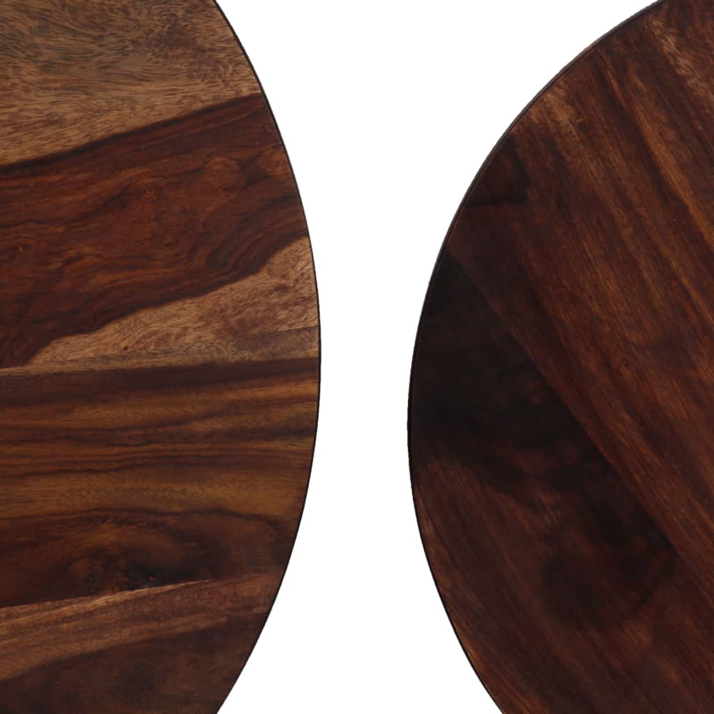 Coffee Table Set 2 Pieces Solid Sheesham Wood 60x35 cm- Coffee Tables - HomeShopIreland - Home Shop Ireland - Coffee Tables - Coffee Table Set 2 Pieces Solid Sheesham Wood 60x35 cm
