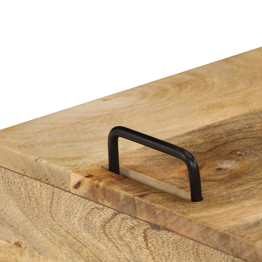 Bedside Table Solid Mango Wood 40x34x47 cm- Bedside Tables - HomeShopIreland - Home Shop Ireland - Bedside Tables - Bedside Table Solid Mango Wood 40x34x47 cm