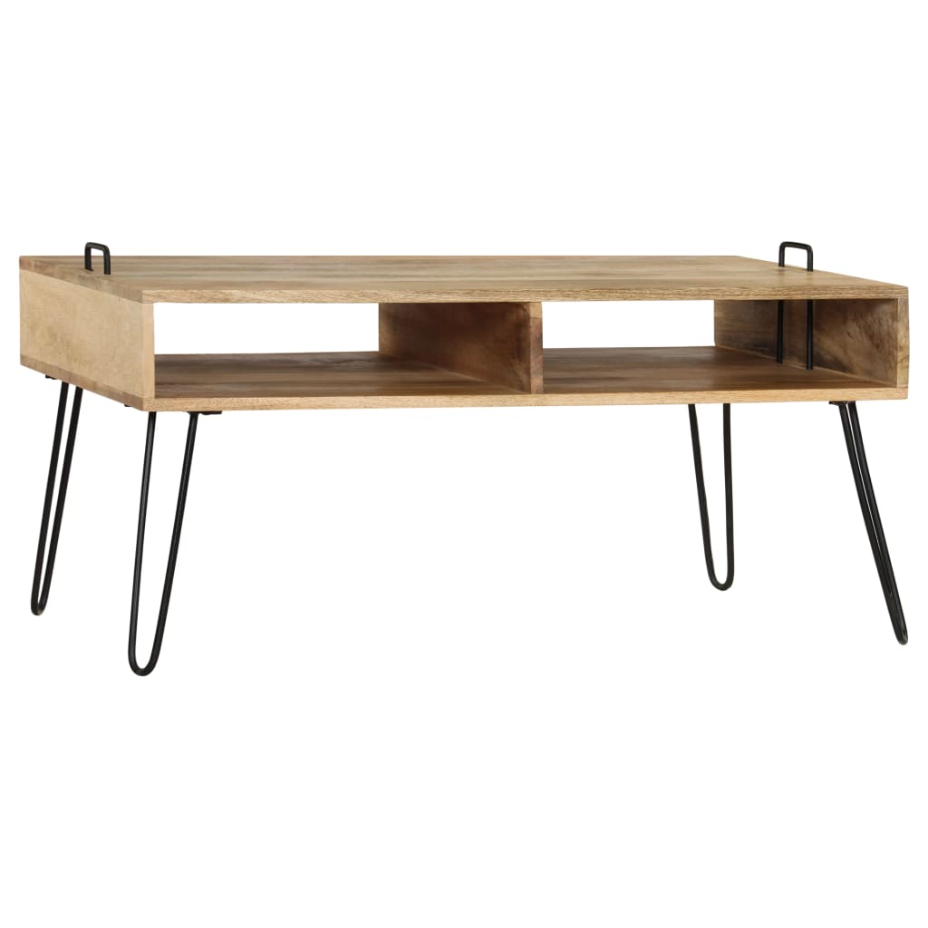 Coffee Table Solid Mango Wood 100x60x45 cm- Coffee Tables - HomeShopIreland - Home Shop Ireland - Coffee Tables - Coffee Table Solid Mango Wood 100x60x45 cm