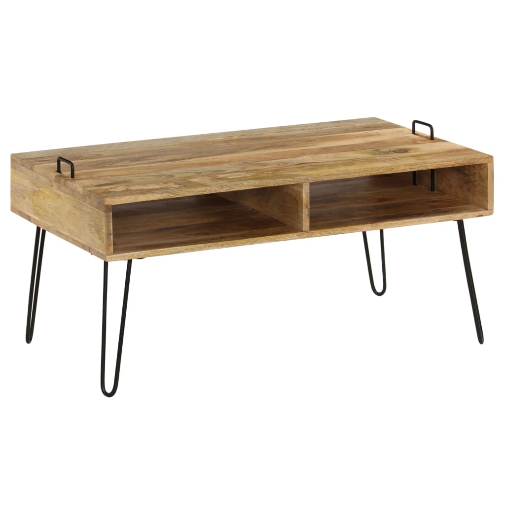 Coffee Table Solid Mango Wood 100x60x45 cm- Coffee Tables - HomeShopIreland - Home Shop Ireland - Coffee Tables - Coffee Table Solid Mango Wood 100x60x45 cm